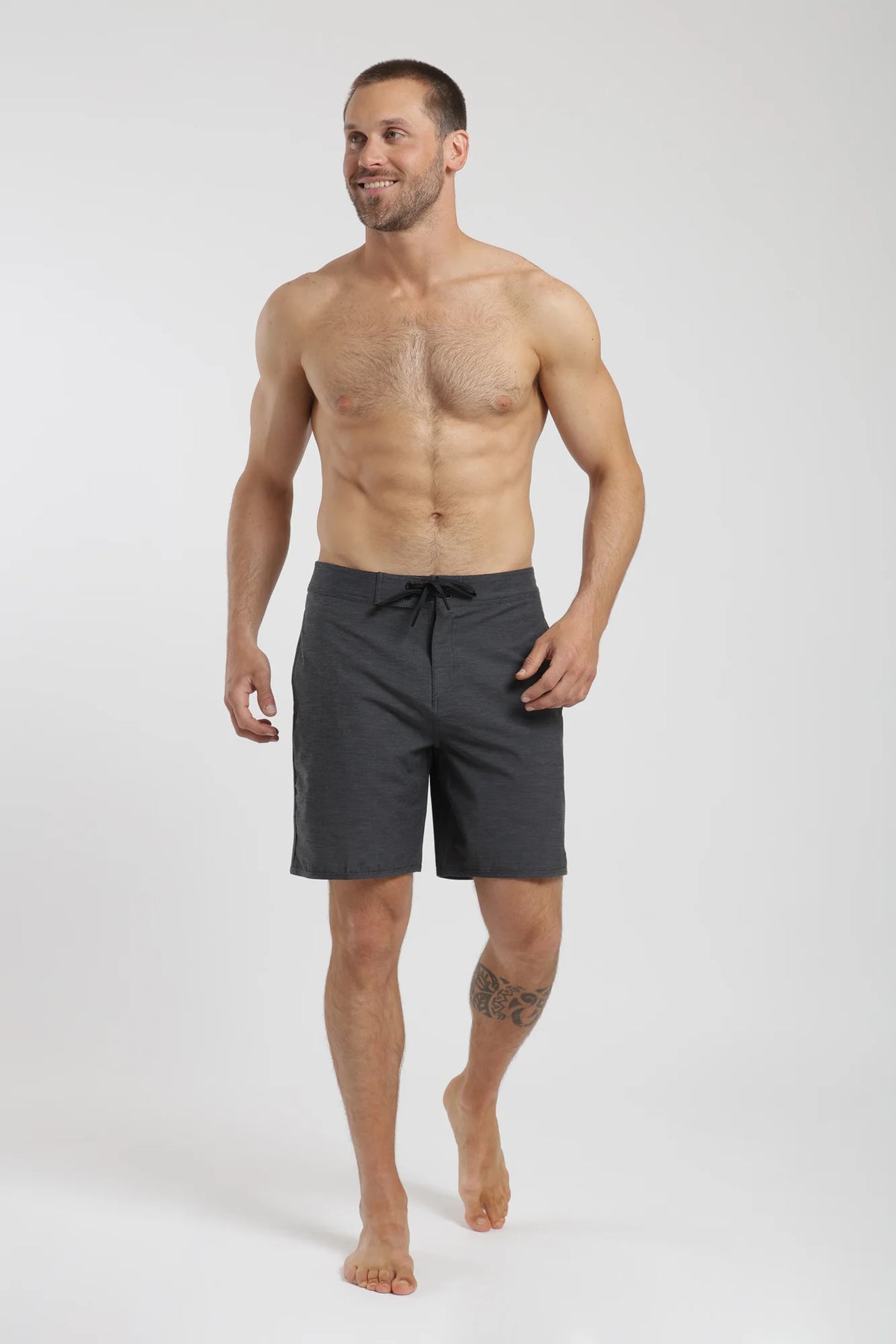 Traje de baño hombre surf grafito Froens