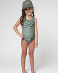 Traje de baño girl  Ramas olivo