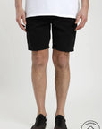 Short hombre Travel negro - Algodón orgánico