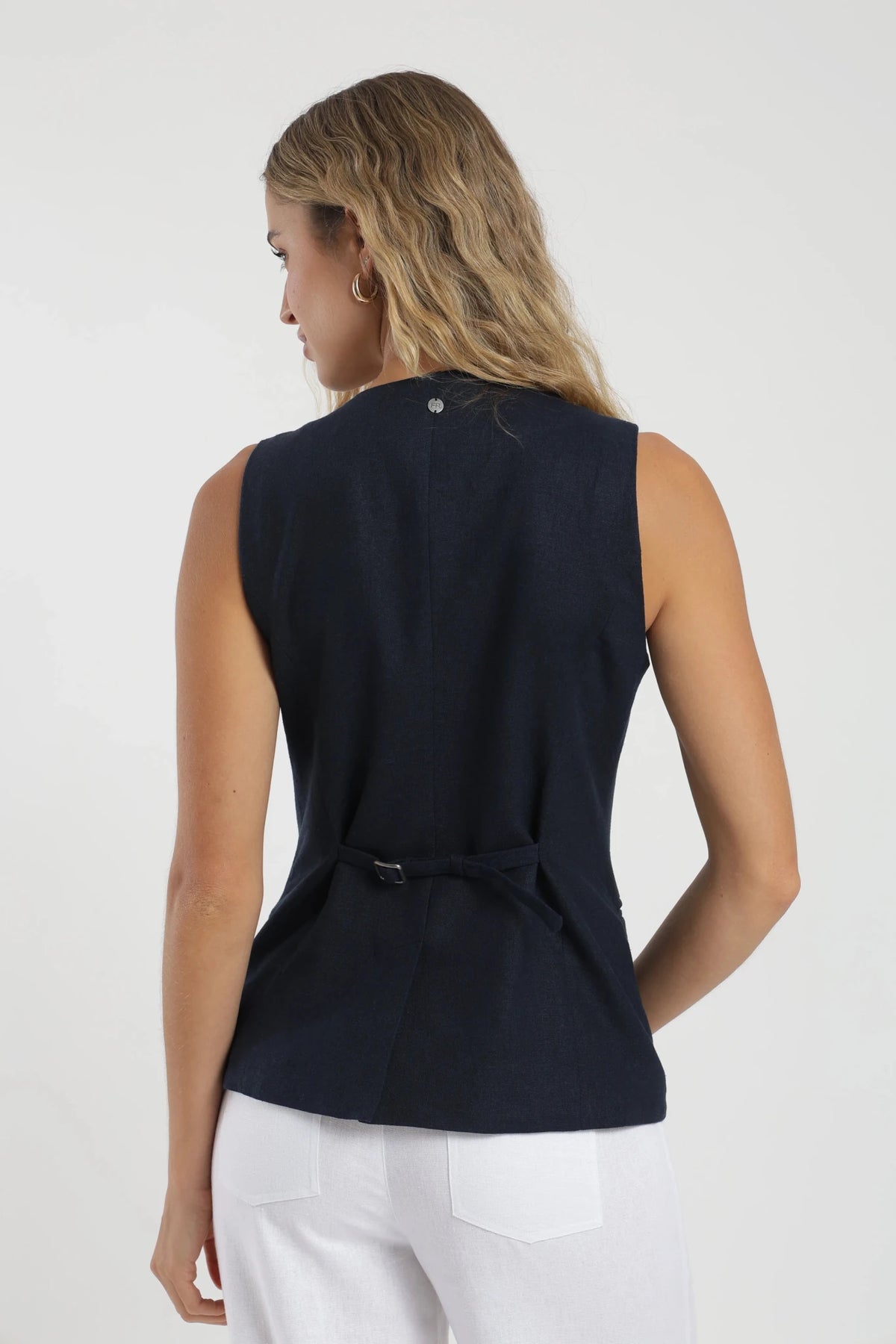 Vest mujer olivia azul Froens