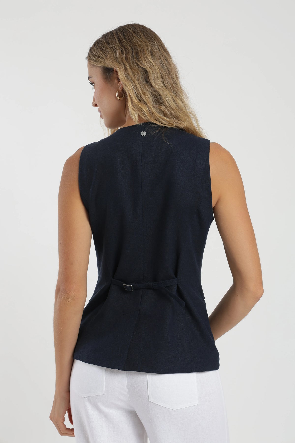 Vest mujer olivia azul Froens