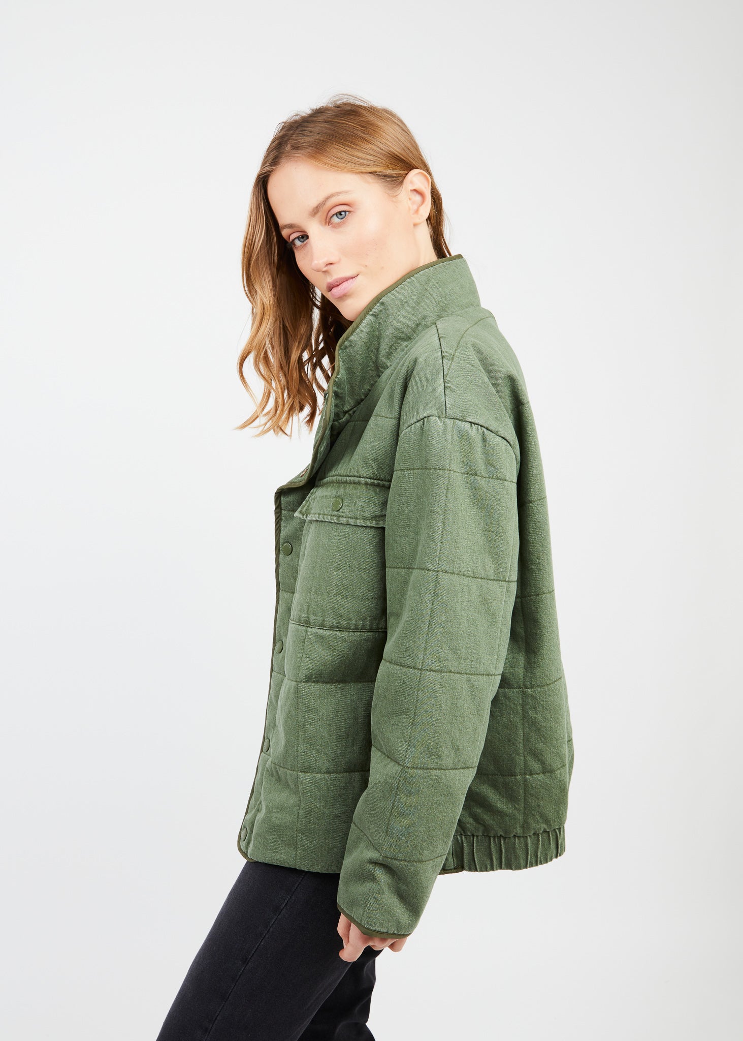Chaqueta mujer Bomber Quilted – Frøens